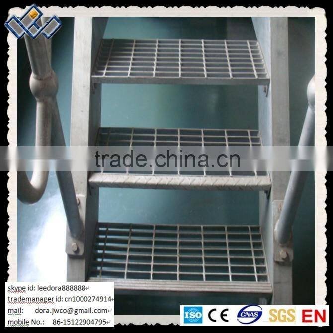 hot dip galvanized outdoor metal grate stair tread