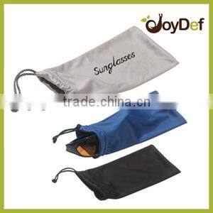 2016 wholesale price soft double drawstrings Microfiber sunglasses punch