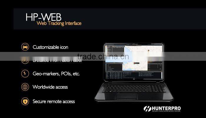 Shock Sensor Solar Power Vehicle GPS Tracker