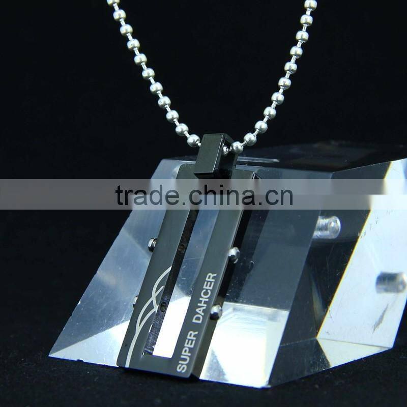 Handmade steel pendants for men