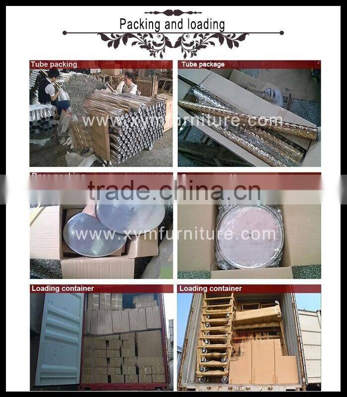 Cheap Polished Rope Barrier Railing Stand Stanchion