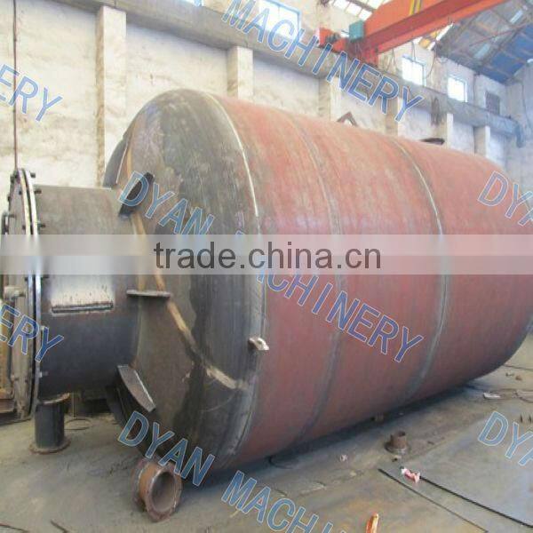 Waste Rubber Pyrolysis Plant Oil Refining Machine 10 Tone Per Day