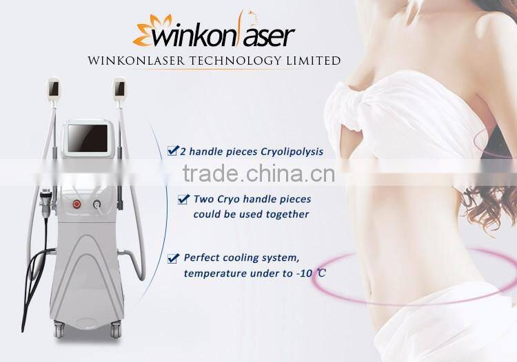 Factory direct sales fat freezing best cryolipolysis machine with better result