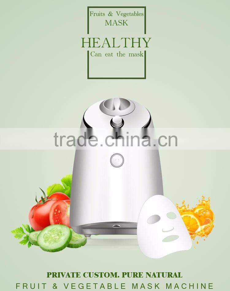 2016 magic beauty equipment facial care instrument fruit and vegetable mask making machine