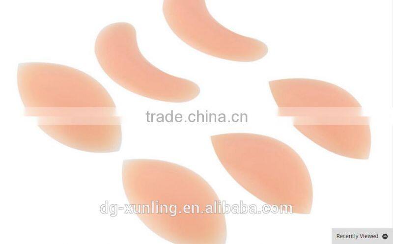 Promotion top sale clear silicone nipple bra inserts