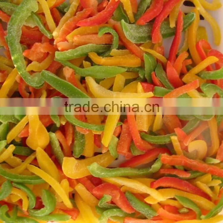 2016 New Crop IQF Frozen Sweet Red Pepper Strips