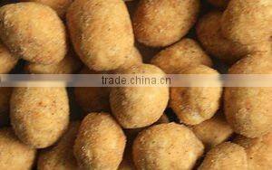 Chicken flavored nuts with chicken powder