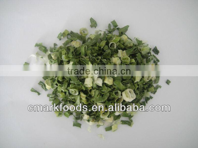 Dehydrated chive of high quality