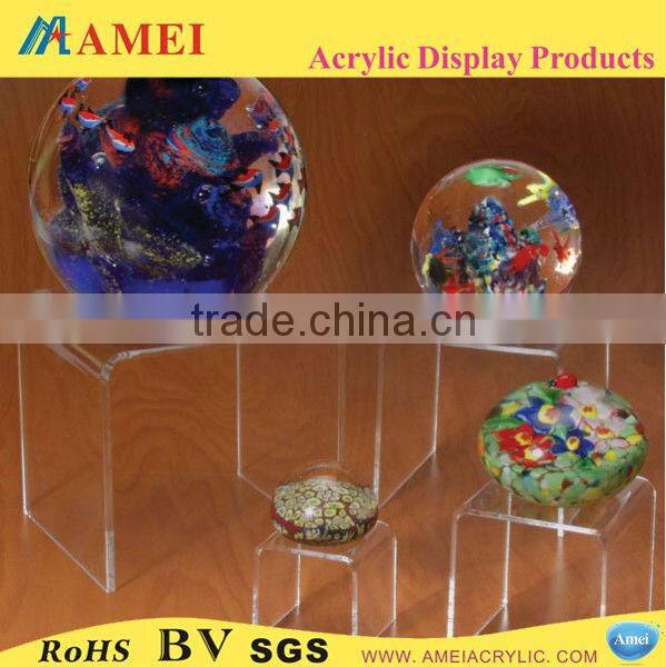 transparent acrylic candle holder