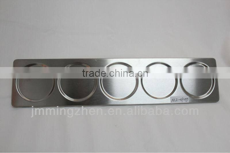 stainless steel with stand magnet spice set
