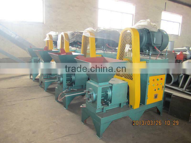 wood briquette press