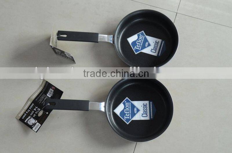 Colorful stainless steel non-stick fry pan