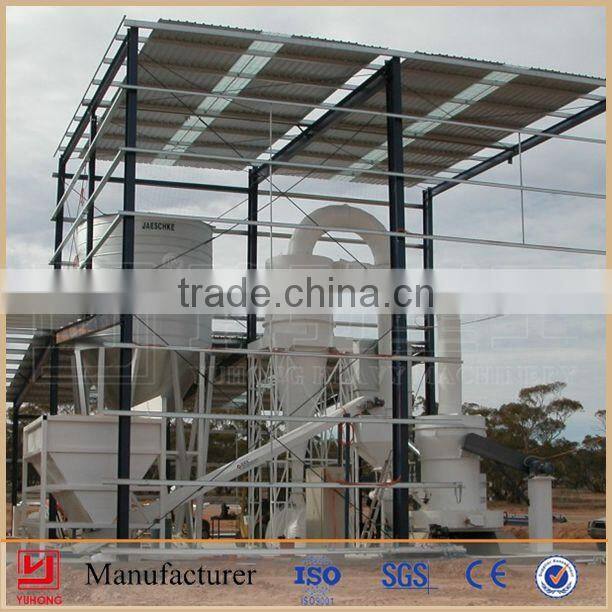 Henan YUHONG ISO9001 Appoved Slag Vertical Roller Grinding Mill Sale For More than 20 Years