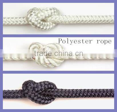 48mm polyester rope 8 strand marine rope for mooring and berthing ship/vessel/boat