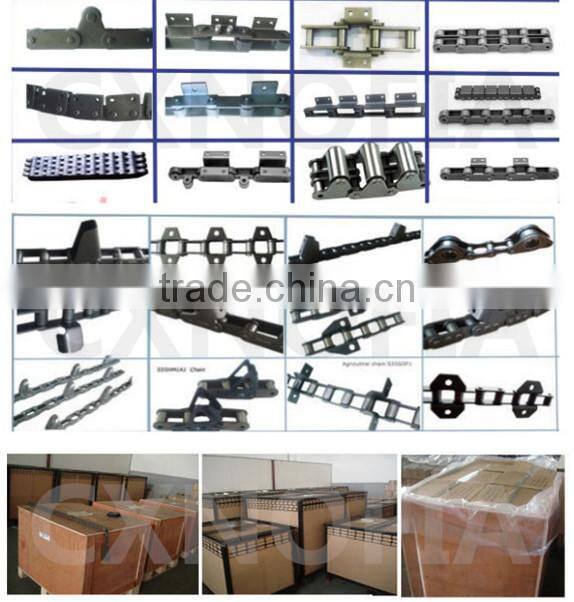 Professional manufacturer corn grain lumber chain 81X 81XH wood conveyor chain