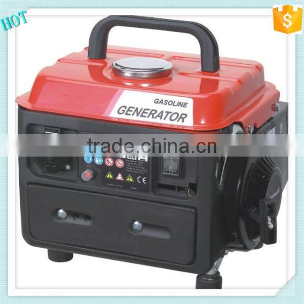 2015 Hot Sale 650W Two Stroke Gasoline Generator Set