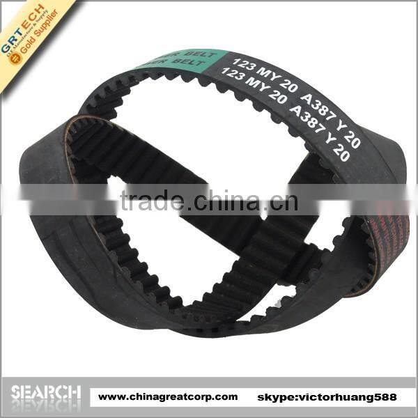 123MY20 auto car rubber timing belt for Toyota