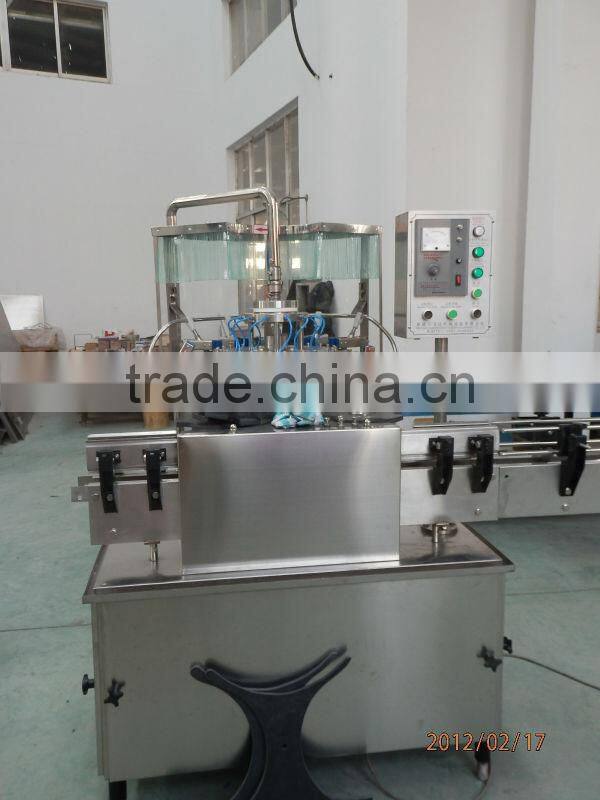 semi automatic carbonated beverage filling machine