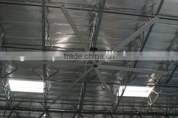 China Energy Efficient 24ft Industrial Large HVLS Fan Company