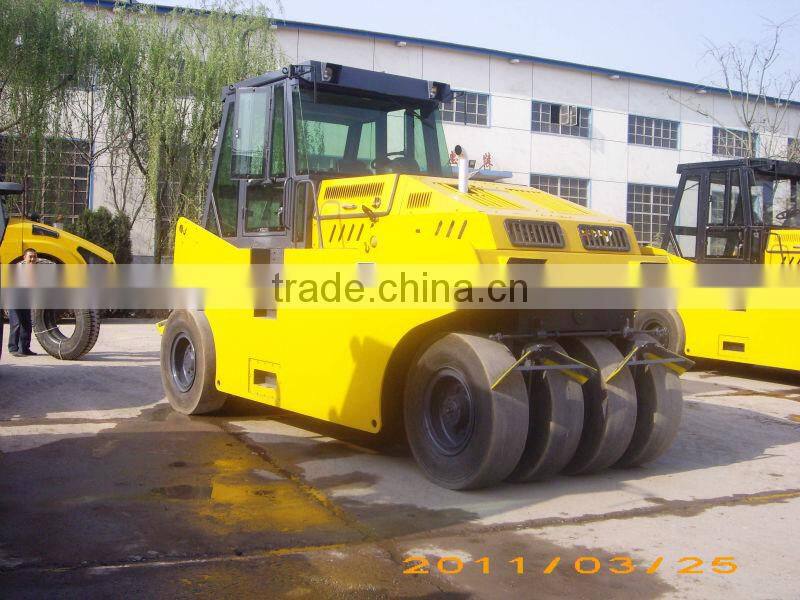 2013 New designed hydraulic pneumatic road roller, 18/26 ton road roller in hot sale