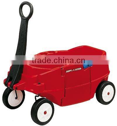 OEM blowmolding Supermarket plastic shopping basket cart.