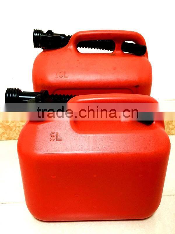 OEM Blow Mold Plastic PE Jerry Can 5L /10L fuel can,plastic fuel drums