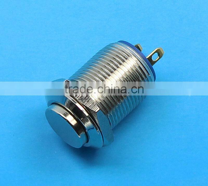 12mm push button switch waterproof 120v