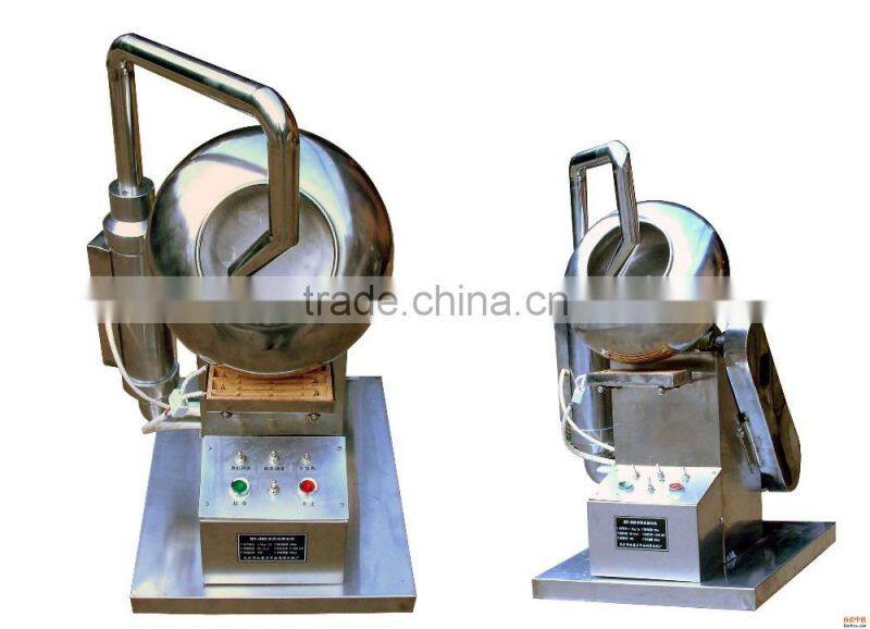 Model LDB Fluid level coating machine, small chocolate/ tablet coating machine for sale