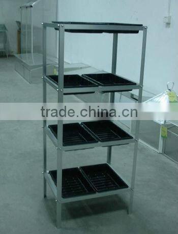 Greenhouse free standing metal flower shelf HX56 series