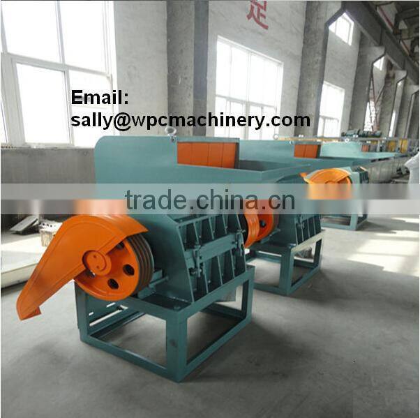 recycled plastic crushing machine line/ WPC turnkey project