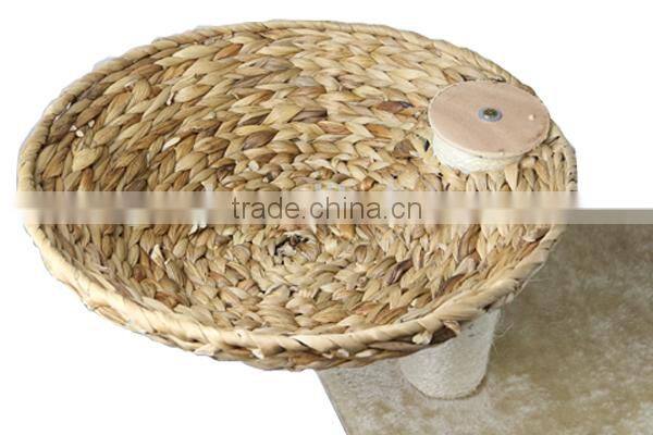 China Wholesale S&D Handmade Pet Toys Products Eco-friendly Rattan Cat Tree