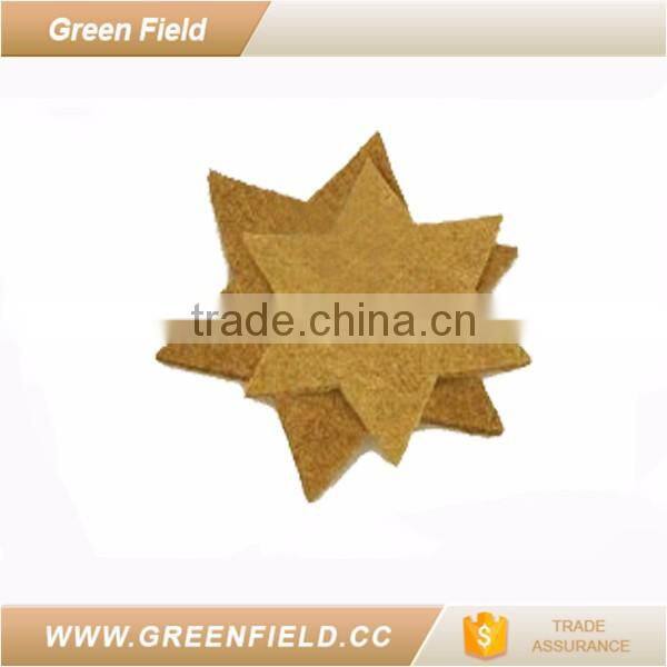 Natural coco disc weed mulch mats tree ring coco disc