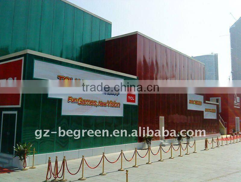 High quality multi colors twin wall polycarbonate hollow sheet for sale