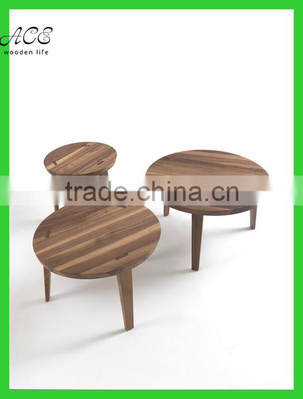 round wooden table