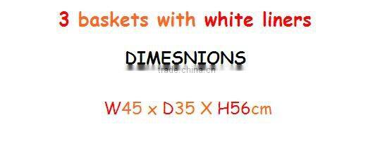 Linyi Factory of Willow WILLOW LAUNDRY BASKETS COTTON FABRIC