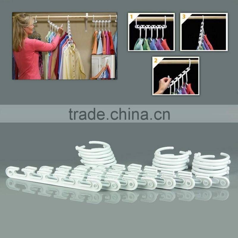 Triples Closet Space Organizer Wonder Expandable Clothes Hanger