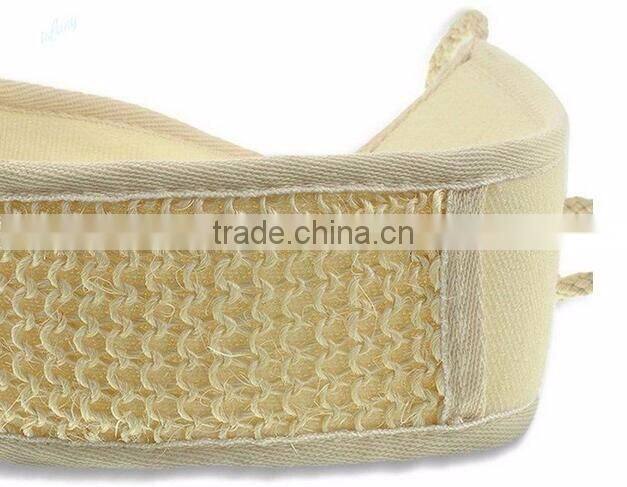 cy292 Exfoliating Loofah Back Scrubber Shower Bathtub Bakblade Body Sponge for Men and Women with handles and Bar Soap Pocket