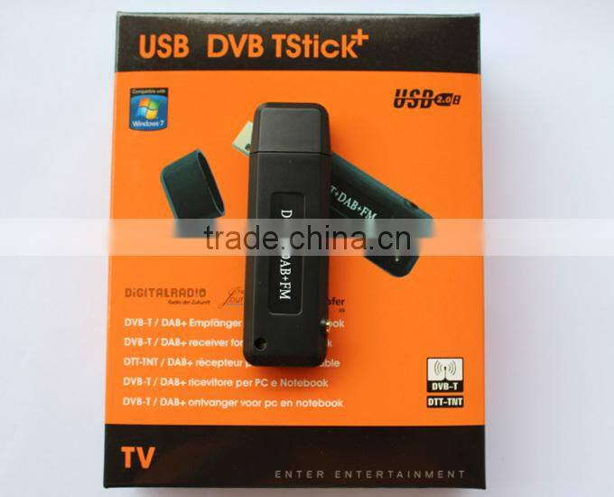 USB DVB-T & RTL-SDR Receiver, RTL2832U & R820T Tuner, MCX Input DVB-T