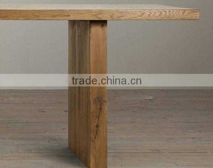 2016 Hot sale American retro modern Wood retro dinning table
