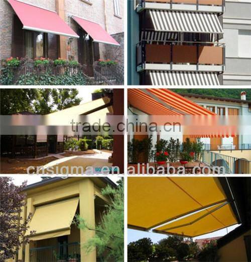 New!! 2014 Used Retractable NO-cassette Roof Mount Sun Shade Awning