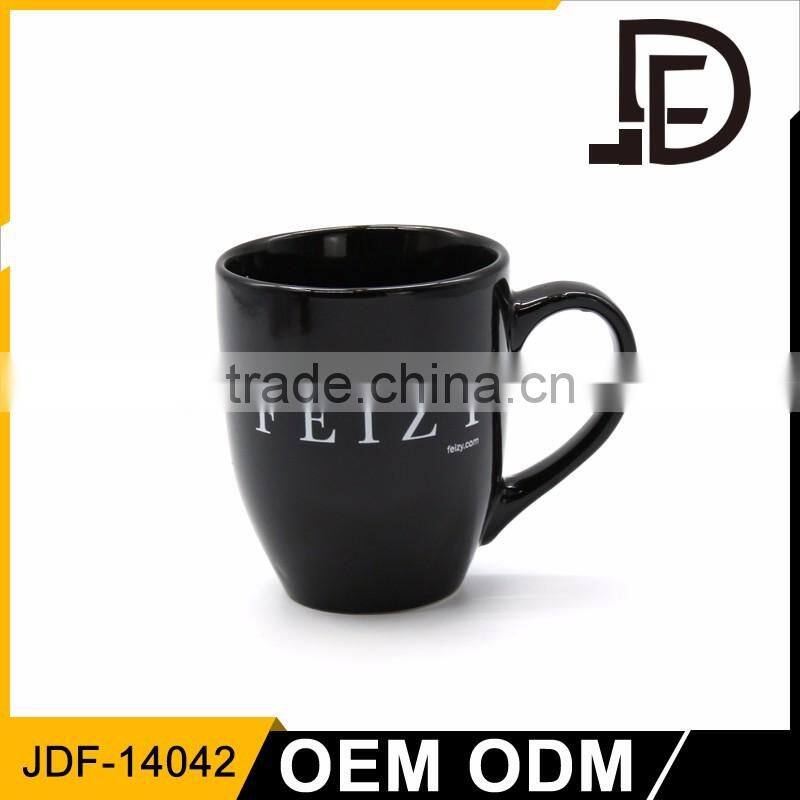 Drinkware coffee black mug, handcrafted coffee mugs with logo