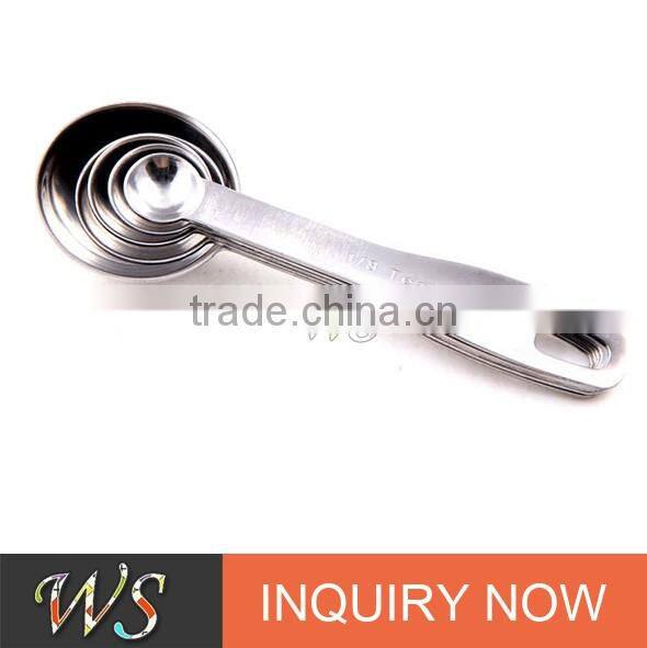 WS-SP01 5-Pcs Stainless steel coffee measuring spoon for cooking and bake,salt pepper spoon