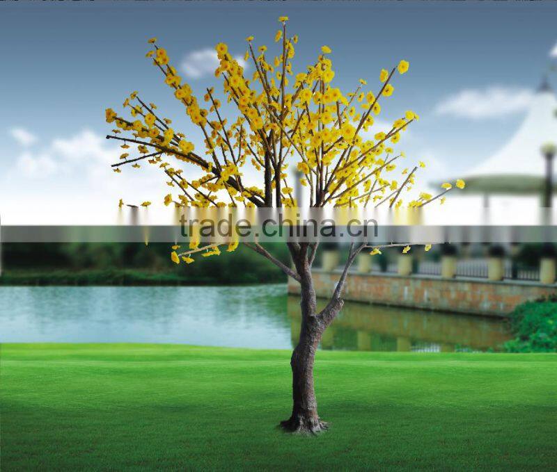 Pink fake light up cherry blossom tree for wedding decor