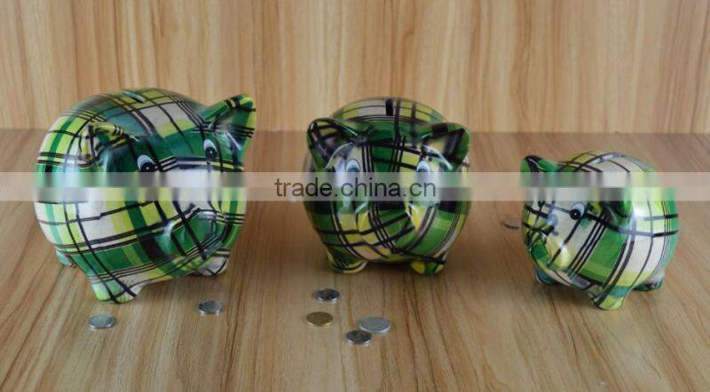 New Product ceramic nice tattooing dog saving bank