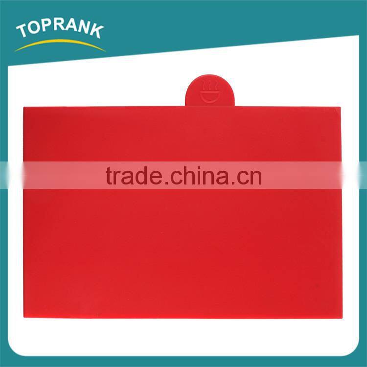 Multi color food grade PP plastic coded index chopping board