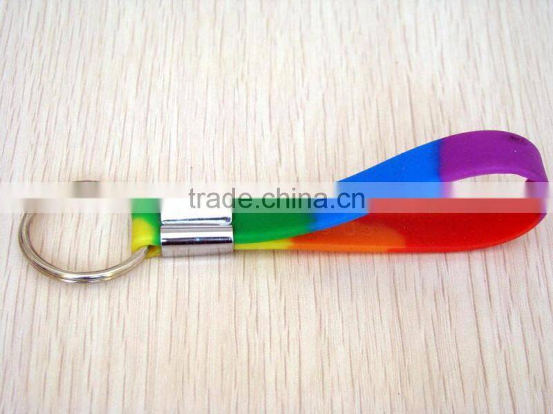 2015 silicone keychain