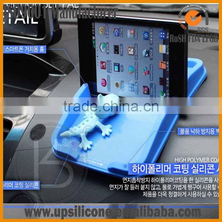 Silicone Rubber Proof Anti Skid car dashboard sticky pad ,Non Slip Washable Reusable Auto Car Dashboard Interior Decoration