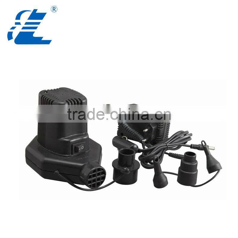 Electrical pump for air inflatation used for fishing boat and household