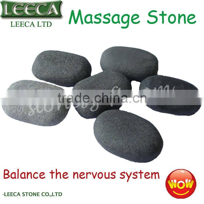 Basalt hot stone body massage