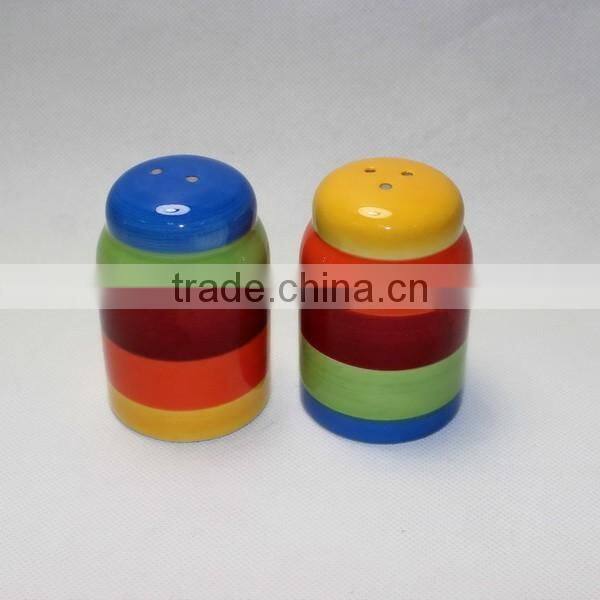 Crete Salt and Pepper Shakers Cruet Set